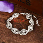 Load image into Gallery viewer, Elegant Austrian Crystal Infinity Bracelet - Deluxe Rhinestone Bangle for Women, Perfect Birthday Gift Jewelry For Women