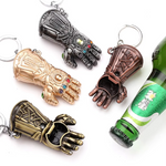 Load image into Gallery viewer, Marvel The Avengers Thanos Keychain for Men, Infinity Gauntlet, Creative Beer Bottle Opener, Pendant Gadgets