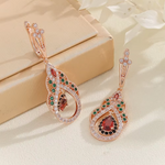 Load image into Gallery viewer, New High-end Pavé Zircon Earrings For Women Party Earrings High-end Jewelry Earrings Accessories Valentine's Day Gift