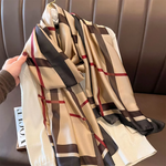 Load image into Gallery viewer, 180x90 Cm Large Silk Soft Scarf Women Stylish Print Long Shawl Handkerchief Summer Elegant Travel Wrap Hot