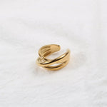 Load image into Gallery viewer, Newest Cross Multilayer Fashion Wide Ring Simple For Women Party Fine Jewelry Classic Gift Ring for Wedding Trendy Jewelry