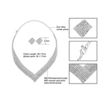 Load image into Gallery viewer, Dropship Luxury Crystal Bridal Wedding Jewelry Sets African Beads Rhinestone Women Girls Necklace Sets Engagement Party Gift