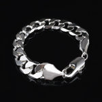 Load image into Gallery viewer, Aravant 925 Silver 12MM Bracelet Chain For Men Women Fashion Jewelry