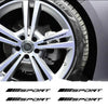 4pcs Car Wheel Decal Styling Accessories Sticker For SEAT Accessories Leon 1 2 MK3 FR Cordoba Ibiza Arosa Alhambra Altea Exeo