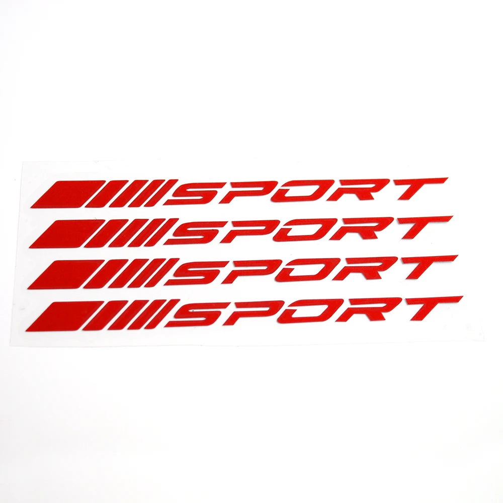 4pcs Car Wheel Decal Styling Accessories Sticker For SEAT Accessories Leon 1 2 MK3 FR Cordoba Ibiza Arosa Alhambra Altea Exeo