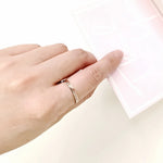 Load image into Gallery viewer, 1.3mm Gold Silver Color Women's Retro Rings Stainless Steel Faceted Ring for Women Korean Cute Jewelry for Gift Party WC028