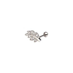 Load image into Gallery viewer, 1Pc 20g Stainless Steel Helix Piercing Jewelry Fashion Animal Plant Cz Ear Lobe Tragus Daith Cartilage Screw Back Earring Stud