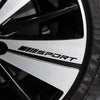 4pcs Car Wheel Decal Styling Accessories Sticker For SEAT Accessories Leon 1 2 MK3 FR Cordoba Ibiza Arosa Alhambra Altea Exeo