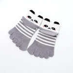Load image into Gallery viewer, Toddler Baby Kids Girls Boys Cartoon Socks Babies Child Animal Five Fingers Sock Hosiery Mesh Breathable Toe Socks Accessories