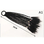 Load image into Gallery viewer, New Girls Thicker Wig Ponytail Hair Ropes Kids Twist Braid Rope Headdress Hair Braider Elastic Hair Band Rubber Hair Accessories