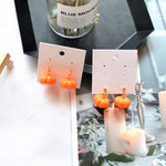 Load image into Gallery viewer, Punk Goth Statement Earrings Trendy Fashion Jewelry 90s Y2k Gifts New Halloween Moon Pumpkin Plant Earrings for Women Acrylic