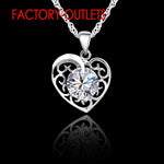 Load image into Gallery viewer, Fashion Jewelry Set 925 Sterling Silver Needle CZ Crystal Heart Design Female Party Engagement Wholesale All Compatible