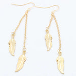 Load image into Gallery viewer, Many Styles Long Tassel Feather Dangle Earing Brincos Femininos Leaf for Women Fashion Bohemian Jewelry
