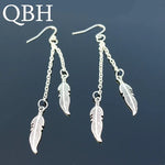 Load image into Gallery viewer, Many Styles Long Tassel Feather Dangle Earing Brincos Femininos Leaf for Women Fashion Bohemian Jewelry