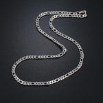 Load image into Gallery viewer, CACANA Stainless Steel Chain Necklaces For Man Women Gold Silver Color For Pendant Flat Donot Fade Jewelry N1910