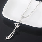 Load image into Gallery viewer, Muslim Zulfiqar Imam Ali Sword Necklaces Stainless Steel Pendant Necklace for Women Men Religious Jewlery Gift