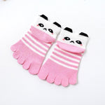 Load image into Gallery viewer, Toddler Baby Kids Girls Boys Cartoon Socks Babies Child Animal Five Fingers Sock Hosiery Mesh Breathable Toe Socks Accessories