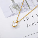 Load image into Gallery viewer, Stainless Steel Chain Heart Necklace For Women Goth Hugs Zircon Heart Pendant Necklace Trendy Wedding Marriage Jewlery Gift 2023