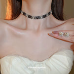 Load image into Gallery viewer, Necklace Suit French Entry Lux Easiest for Match Fancy Zircon