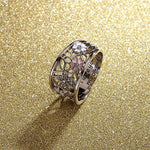 Load image into Gallery viewer, Love Hot Sale Creative Diamond Sakura Ring Epoxy