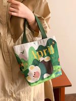 Load image into Gallery viewer, Fashion out Lunch Bag Small Lunch Box Tote Bag