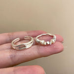 Load image into Gallery viewer, Niche Style Women's Summer Opening Adjustable Ring Pearl