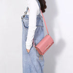 Load image into Gallery viewer, New Women Pu Leather Handbags Female Multifunctional Large Capacity Shoulder bags Fashion Crossbody Bags For Ladies Phone Purse