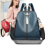 Load image into Gallery viewer, Fashion Backpack Women Soft Leather Backpack Female White High Quality Travel Back Pack School Backpacks for Girls Sac A Dos Hot