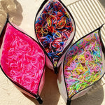 Load image into Gallery viewer, 500Pcs/lot Girls Colourful Disposable Rubber Band Hair Ties Headband Children Ponytail Holder Bands Kids Hair Accessories