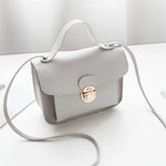 Load image into Gallery viewer, Ladies Shoulder Bags New Cute Square PU Hot Sale Girls Small Bag Pure Color Casual Fashion Small Square Bags Diagonal Handbag