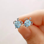 Load image into Gallery viewer, CAOSHI Cute Blue Turtle Earrings Fashion Elegant Lady Daily Accessories Fashion Dainty Animal Jewelry for Engagement Ceremony
