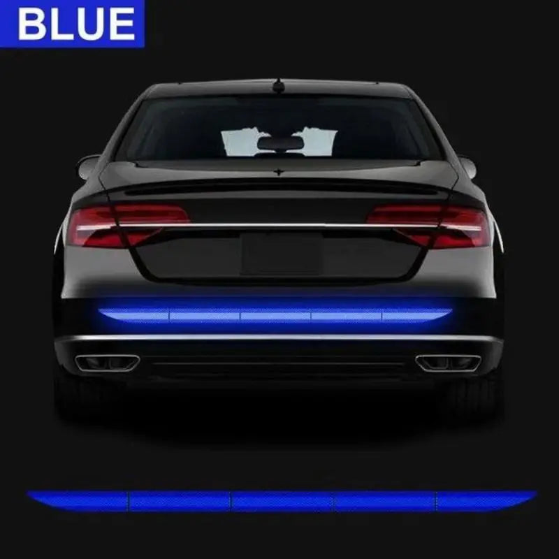 5pcs/set Car Reflective Stickers Rear Trunk Reflector Car Driving Safety Warning Mark Auto Body Waterproof Decal 90cm