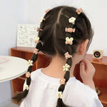 Load image into Gallery viewer, Hair Accessories Girls Bands Bandeau Cheveux Scrunchies Elastique Fille Kids Korean Haarband Rubber Brown Bandeaux Bandes Gift