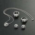 Load image into Gallery viewer, Disney the Nightmare Before Christmas Jewelry Jack Skellington Chunky Necklace for Women Halloween Goodie Gift