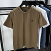 High end Brand 100% Cotton T-shirt 2024 Summer New Fashion Round Neck Short sleeve Chinese Designer Design Trendy Men's clothing