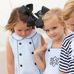 Load image into Gallery viewer, 2Pcs/lot 6''Solid Color Grosgrain Ribbon Bows Hair Clips For Cute Girls Large Handmade Hairpins Barrettes Kids Hair Accessories