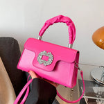 Load image into Gallery viewer, New Luxury Women’s Bag Designer Brand Crossbody Bags Diamond Messenger Bag PU Luxury Handbag Travel Square Bag