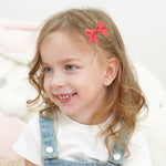 Load image into Gallery viewer, 10Pcs/Set Classical Solid Ribbon Bow Hair Clips for Kids Girl Handmade Bows Hairpin Barrettes Headwear Children Hair Accessories