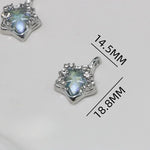 Load image into Gallery viewer, WZNB 10Pcs Crystal Stars Charms Pentagram Pendant for Jewelry Making Handmade Earring Bracelet Necklaces Diy Accessories