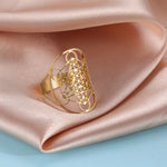 Load image into Gallery viewer, Cooltime Archangel Metatron Rings Cube Stainless Steel for Women Men Salomon Jewelry Secret Geometry Finger Accessories Amulet
