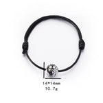 Load image into Gallery viewer, Stainless Steel Memorial Human/Pet Ashes Urns Bracelet Adjustable Tree of Life Round Pendant Cremation Jewelry Gift