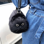 Load image into Gallery viewer, Luxury Mini Cute Black Cat Bag High Quality Female Bag Women's Leather Handbags Fashion Women's Bag 2023 Crossbody Shoulder Bag