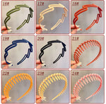 Load image into Gallery viewer, Korean Basic Head Band Girls Comb Hair Pin Frosted Hair Hoop Children Headwear Girls Kids Women Hair Accessories