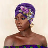 Elegant African Turban Cap with Shiny Rhinestone Ready to Wear Nigeria Auto Gele Headtie Party Women's Head Wrap Bonnet Turbante