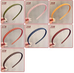 Load image into Gallery viewer, Korean Basic Head Band Girls Comb Hair Pin Frosted Hair Hoop Children Headwear Girls Kids Women Hair Accessories