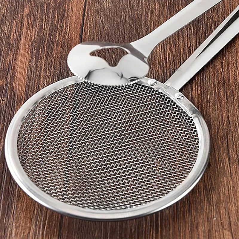 1pc Stainless Steel Fried Food Filter Clip Cooking Useful Things For Kitchen Gadgets Kitchenware Tools Utensils Item Supplies