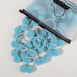 Load image into Gallery viewer, 5pcs/lot Girls Double Plush Ball Hair Ropes Set For Kids Solid Color Scrunchies Elastic Hair Bands Hair Accessories Wholesale