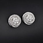 Load image into Gallery viewer, Fancy Cubic Zirconia Stud Earrings Women Delicate Design Fashion Versatile Ear Jewelry Luxury Wedding Party Accessories E8082