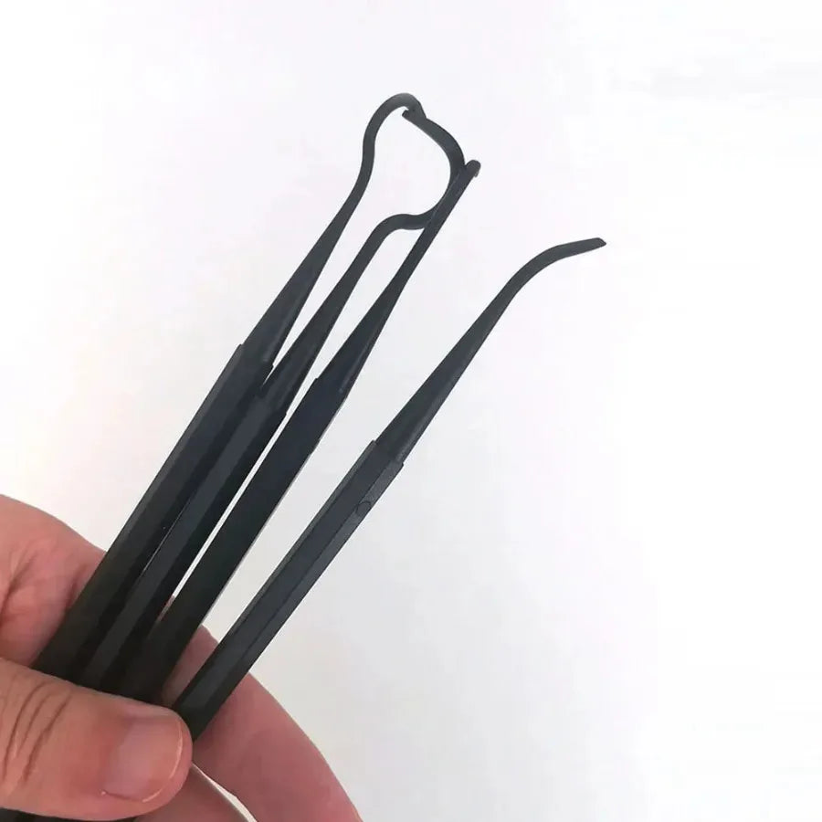 4x Nylon Picks Pick Hook Car Detailing Cleaning Tool Multipurpose Double-headed Hook Auto Detailing Tools Car Clean Accessories