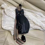 Load image into Gallery viewer, Cat Shape PU Women Handbags Cute Crossbody Female Bag Fashion Zipper Simple Adjustable Shoulder Strap Waterproof Shopping Travel
